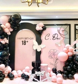 Pano dựng sân khấu sinh nhật