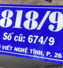 Biển số nhà 2